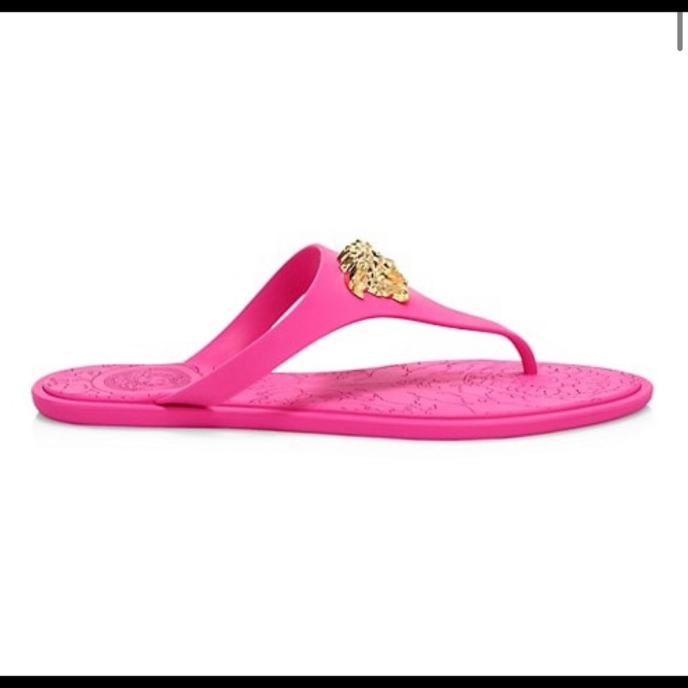 Versace Palazzo Medusa Flip Flops